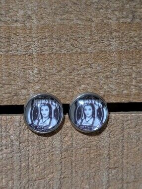 💟 Lily Munster Handmade Stud Earrings